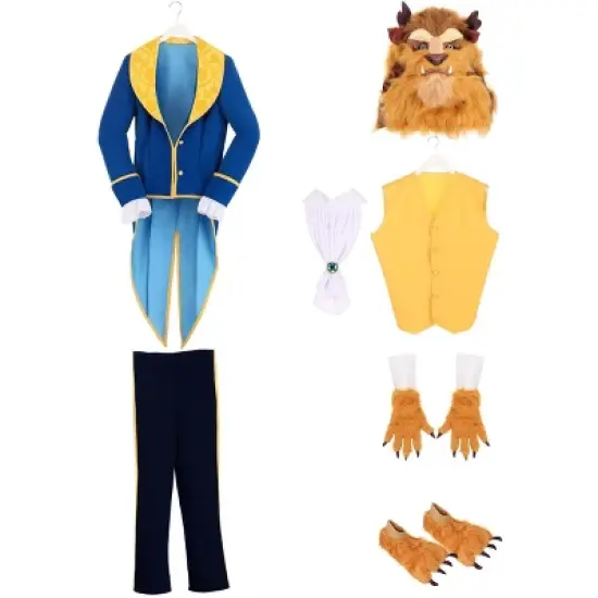 HalloweenCostumes.com Men's Beauty and the Beast Authentic Beast Costume image {14}
