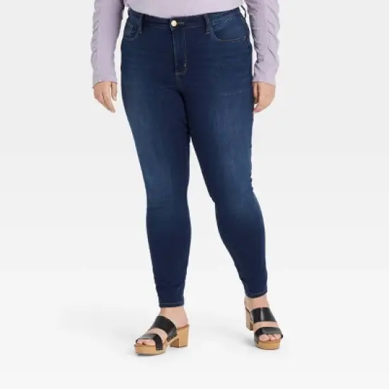 Women's Mid-Rise Skinny Jeans - Universal Thread&trade; image {7}