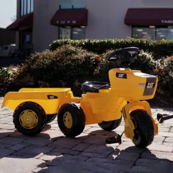 Caterpillar Wheel Trac with Trailer Ride-On image {1}