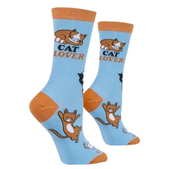 Cool Socks, Cat Lover, Funny Novelty Socks, Adult, Medium image {1}