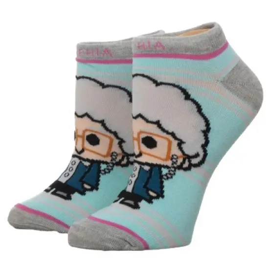 Golden Girls casual Ankle Socks for Women 5-Pack image {3}