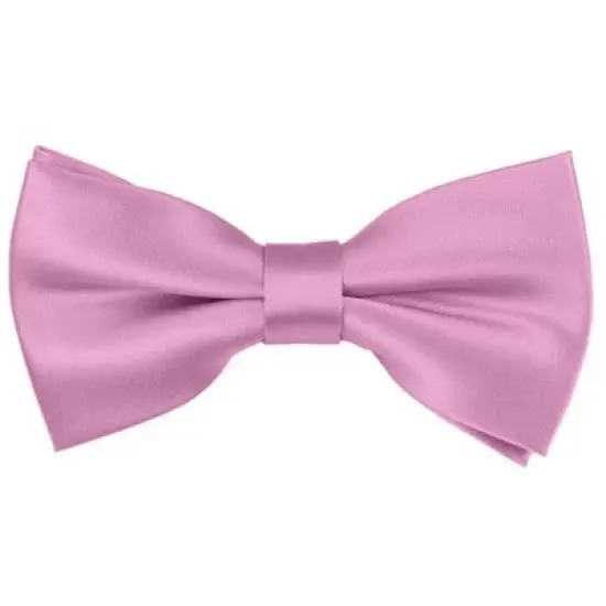 Men's Solid Color 2.5 W And 4.5 L Inch Pre-Tied adjustable Bow Ties image {9}