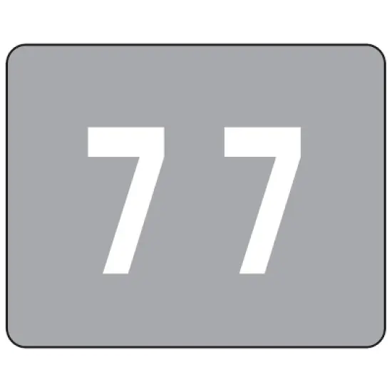 Smead DCCRN Color-Coded Numeric Label image {9}