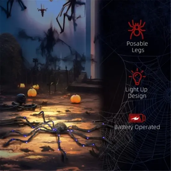 Halloween Decoration Spider Halloween Decoration Outdoor image {1}