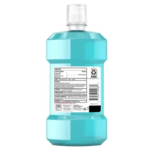 Listerine Ultraclean Tartar Control Antiseptic Mouthwash Cool Mint - 500ml image {1}