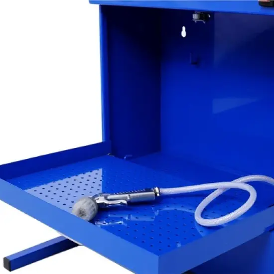 Micro Wall-Mounted Cleaner, Bench Micro Cleaner With Extendable Legs, 14L Tank And Fluid Capacity, Portable Compact Parts Cleaner image {3}
