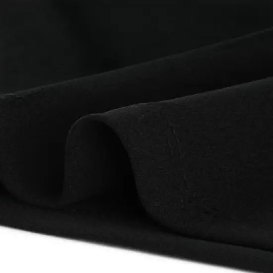 Allegra K Women's High Waist Ruffle Trim Split Work Office Pencil Skirts image {5}