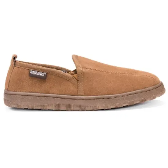 MUK LUKS Men's Eric Printed Berber Suede Slip on image {7}