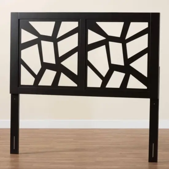 Baxton Studio Accorsa Wood Headboard image {5}