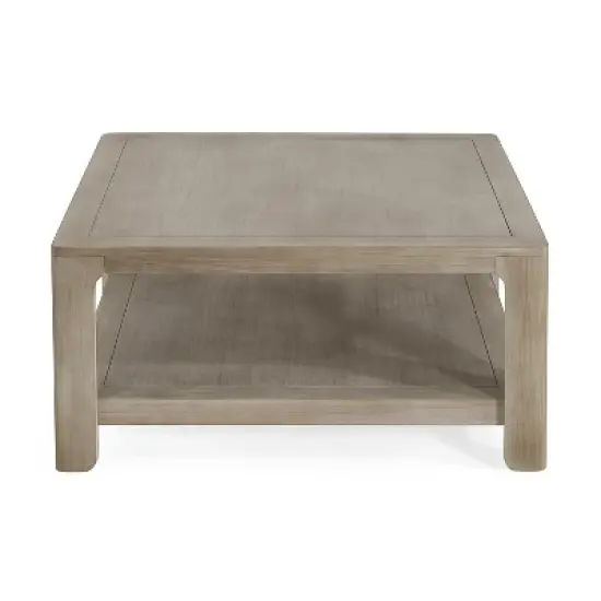 Christopher Knight Home Cletes Indoor Modern Double Layers Design Square Coffee Table image {3}