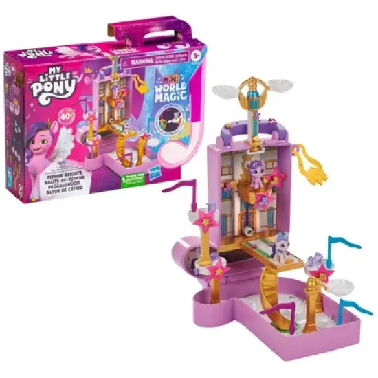 My Little Pony Mini World Magic Compact Creation Zephyr Heights Playset image {2}