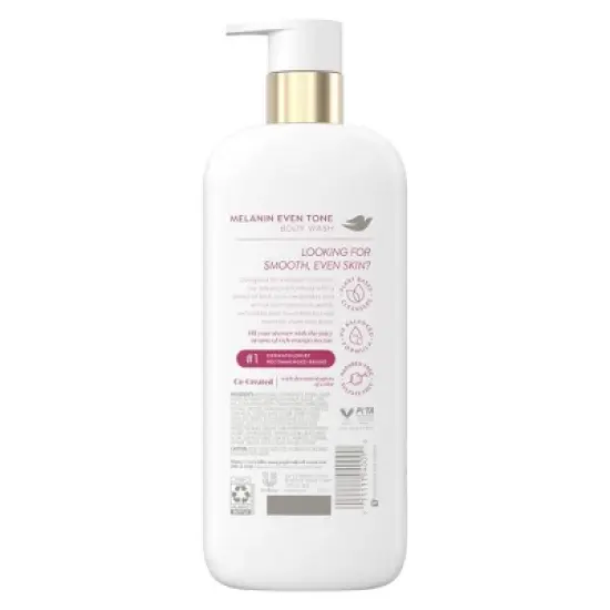 Dove Serum Body Wash - 5% Pro-Ceramide Serum with BHA - Melanin Even Tone - 18.5 fl oz image {2}