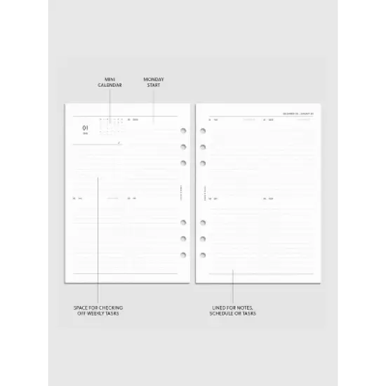2025 Planner Bundle | Vertical Weekly | Monday Start image {4}