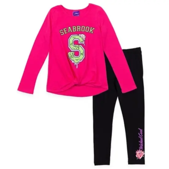 Disney Zombies Girls T-Shirt and Leggings Outfit Set Toddler to Big Kid  image {7}