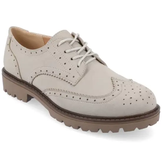 Journee Collection Women's Tru Comfort Foam&trade; Claudiya Oxford Flats image {9}