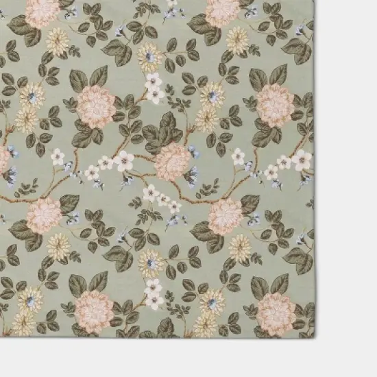 Botanical Floral Tablecloth - Threshold&trade; image {2}