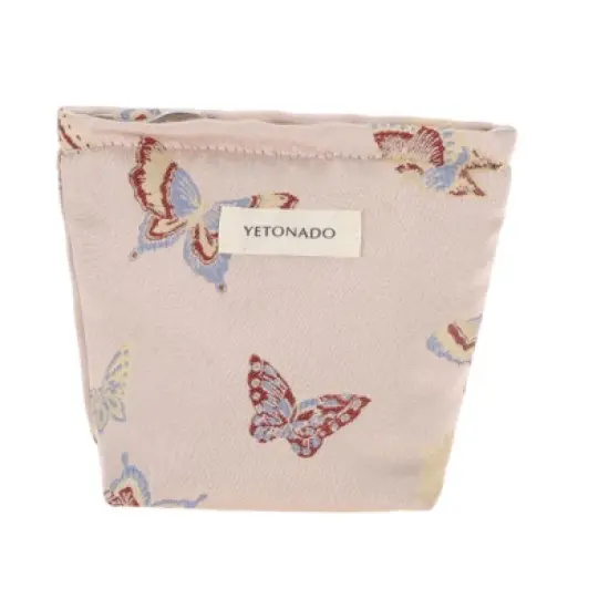 Unique Bargains Portable Butterfly Makeup Bag 1 Pc image {7}