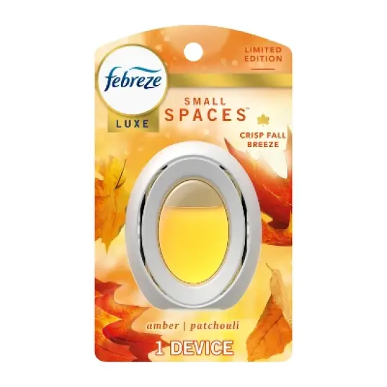 Febreze Luxe Small Spaces Air Freshener - Crisp Fall Breeze - 0.25 fl oz image {10}