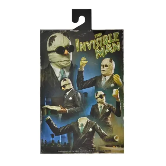 NECA Universal Monsters Ultimate Invisible Man 7" Action Figure image {4}