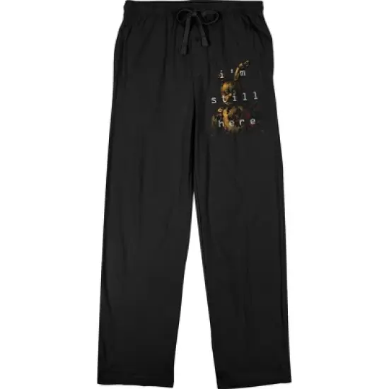 Five Nights at Freddy's Men's I'm Still Here Character Men's Black Sleep Pajama Pants image {3}