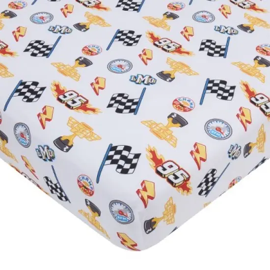 4pc Cars Toddler Bed Set image {1}