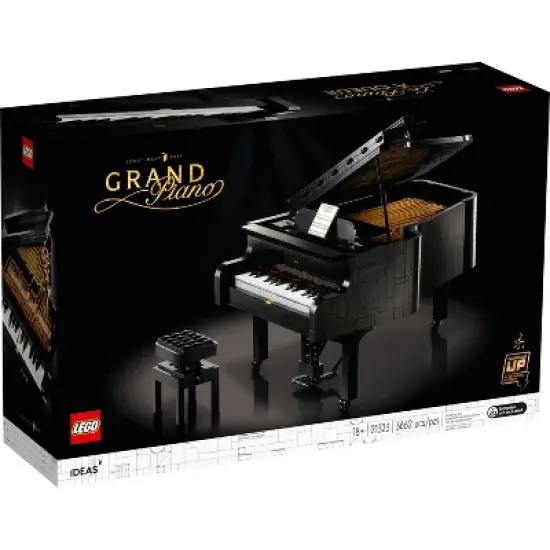 LEGO Ideas Grand Piano Model Building Set 21323 image {3}