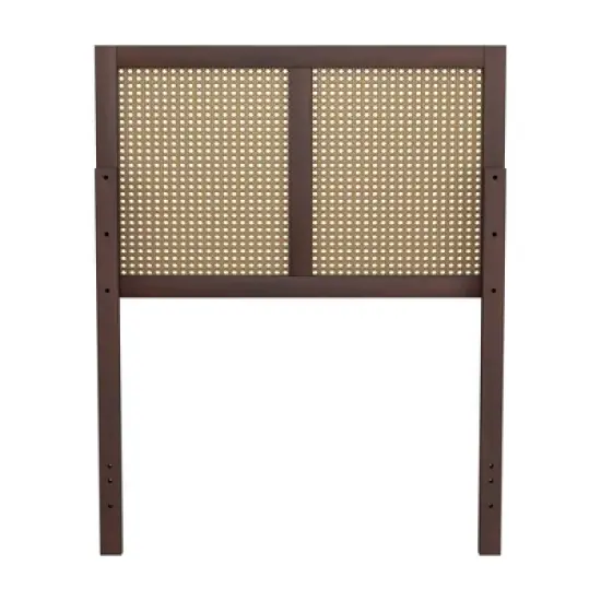 Serena Wood and Cane Panel Headboard - Hillsdale Furniture image {5}