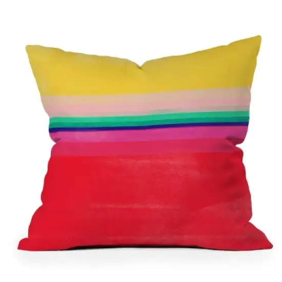 Garima Dhawan Stripe Outdoor Throw Pillow - Deny Designs image {4}
