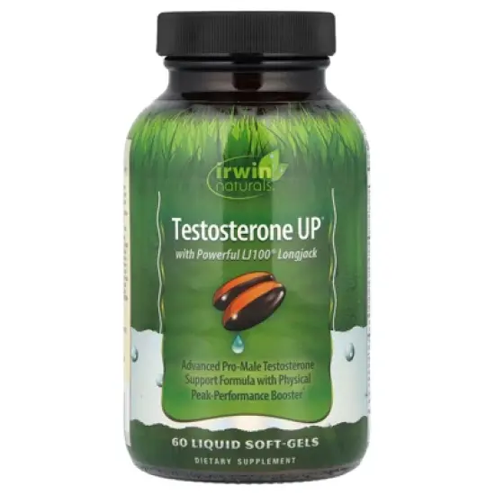 Irwin Naturals Testosterone UP&reg;, 60 Liquid Soft-Gels image {4}