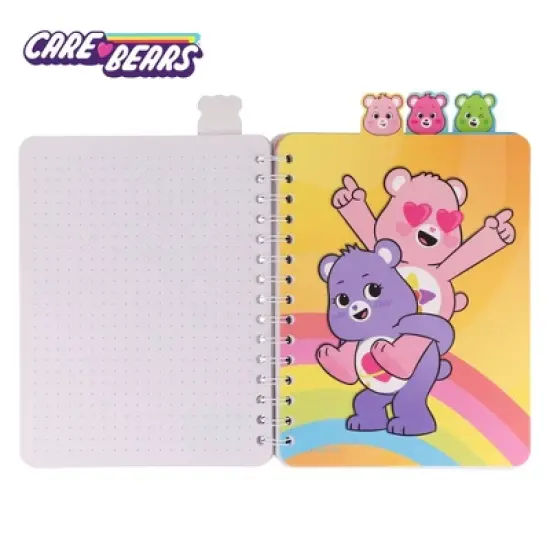 Inkology, LLC Care Bears: Unlock The Magic "Care-A-Lot Club" 4-Tab Spiral Notebook image {3}