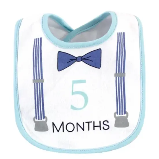 Hudson Baby Infant Boy Cotton Bibs 13pk, Ladies I Have Arrived, One Size image {5}
