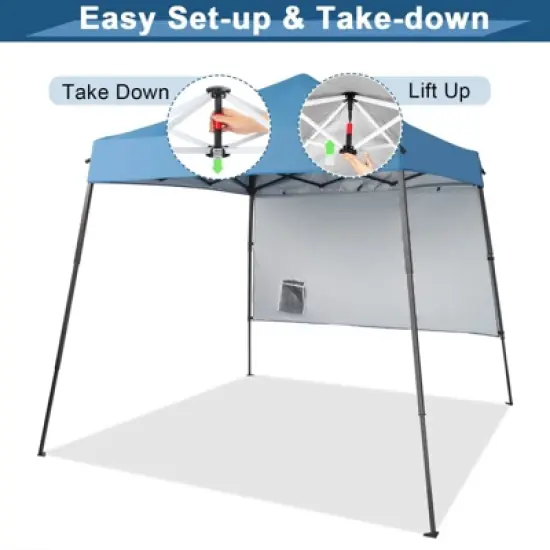 Karl Home | 8 Ft. W x 8 Ft. D Metal Pop-up Canopy image {1}