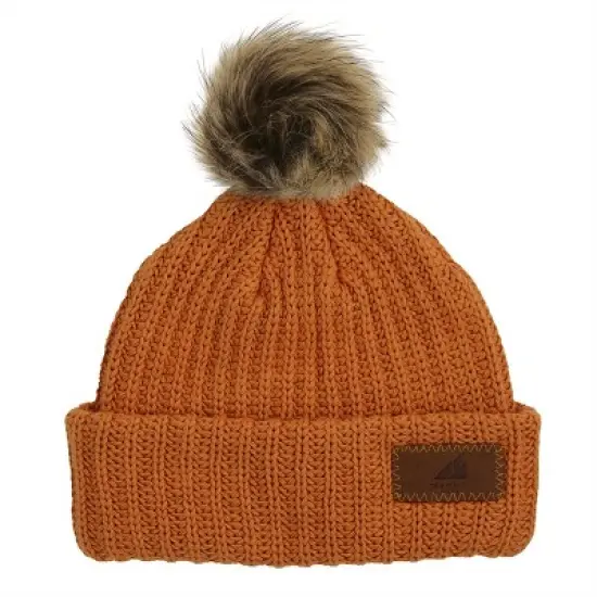 Arctic Gear Toddler Cotton Cuff Hat with Pom image {6}