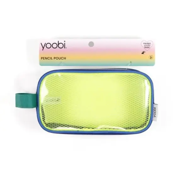 Yoobi Single Zip Pencil Pouch image {3}