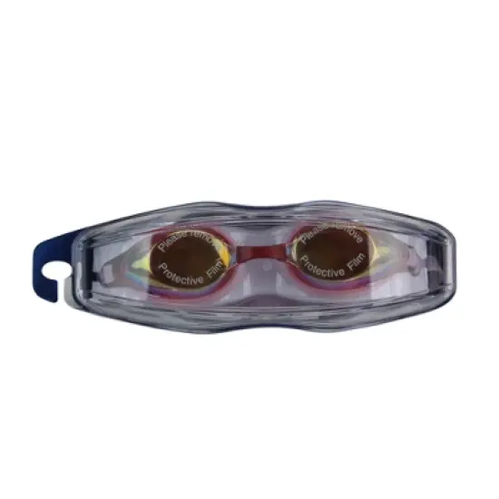 Pool Central 7" Pink Mirrored Competition Swimming Goggles image {3}