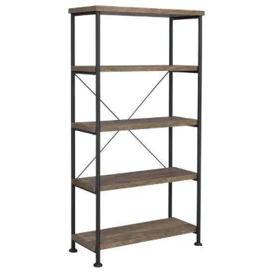Analiese 4 Shelf Bookcase - Coaster image {10}