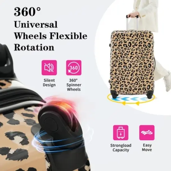 Dexmalle Hardshell Luggage Sets 3 pcs Spinner Suitcase image {6}