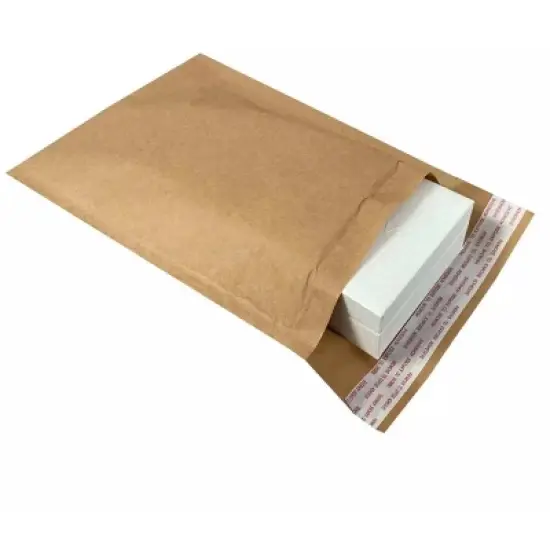 UOFFICE Dark Brown Kraft Bubble Mailer (50 Pack, #6 - 12.5" x 18") image {4}