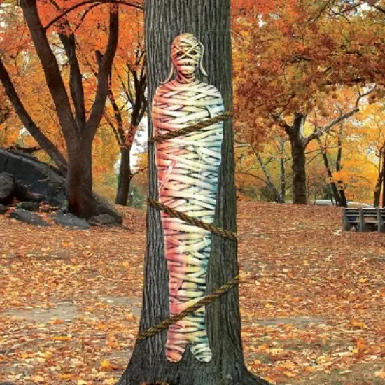 Beistle Mummy Tree Wrap Decoration, 15.5" x 5', (4/Pkg) Multicolored image {1}