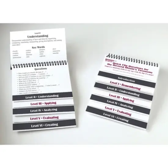 Edupress Quick Flip Questions for the Revised Bloom�s Taxonomy image {1}