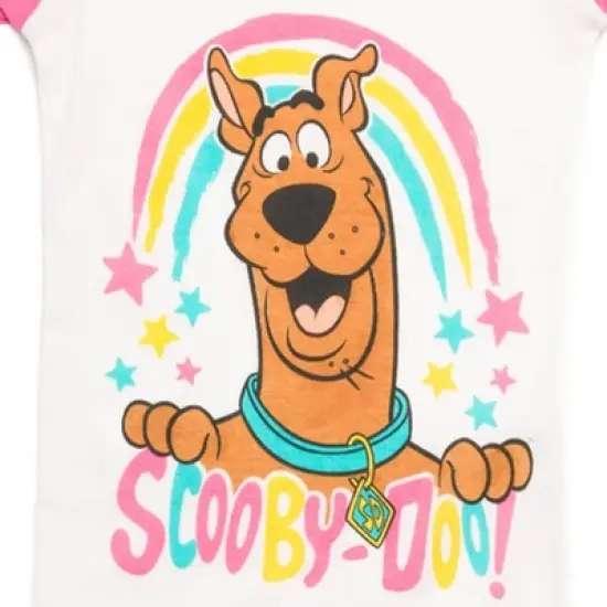 Scooby-Doo Scooby Doo Girls Pullover Pajama Shirt and Shorts Sleep Set Toddler  image {3}