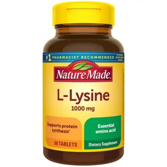 Nature Made Extra Strength L - Lysine 1000 mg Tablets - 60ct image {9}