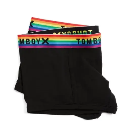 TomboyX Boy Short Underwear, Modal Stretch Comfortable Boxer Briefs, (XS-4X) image {1}