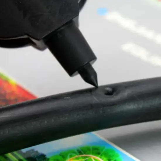 2 PCS Dripper PE Pipe Mountain-shaped Hole Punch &ndash; Garden Irrigation Opening Tool (Black) image {5}