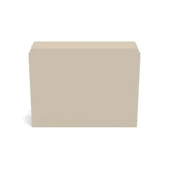 Staples Manila File Folders Letter Single Tab 100/Box 116723 image {2}