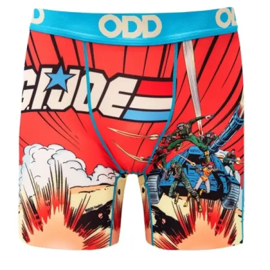 Odd Sox Men's Boxer Brief, Transformers, G.I. Joe, Power Rangers Cartoon Styles image {5}