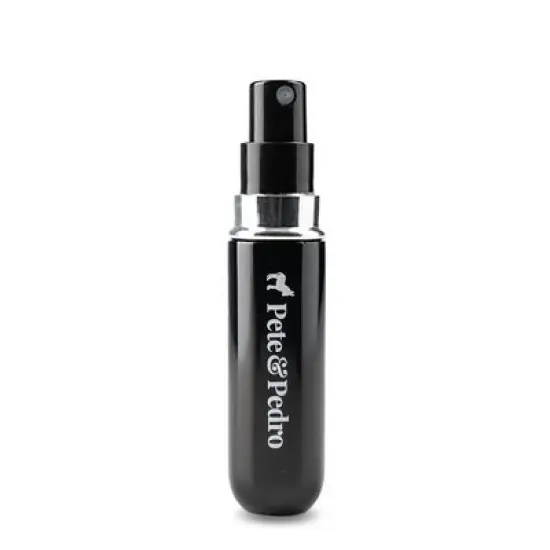 Cologne Refillable Travel Sprayer Black One Size image {10}