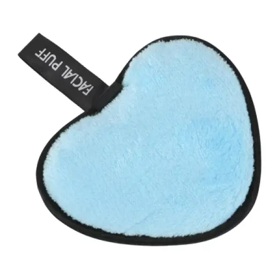 Unique Bargains Heart-shaped Facial Sponges 3.94"x3.15" 1 Pc image {5}