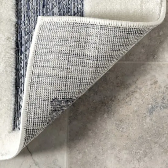 nuLOOM Neri Modern Bars Indoor/Outdoor Area Rug image {6}