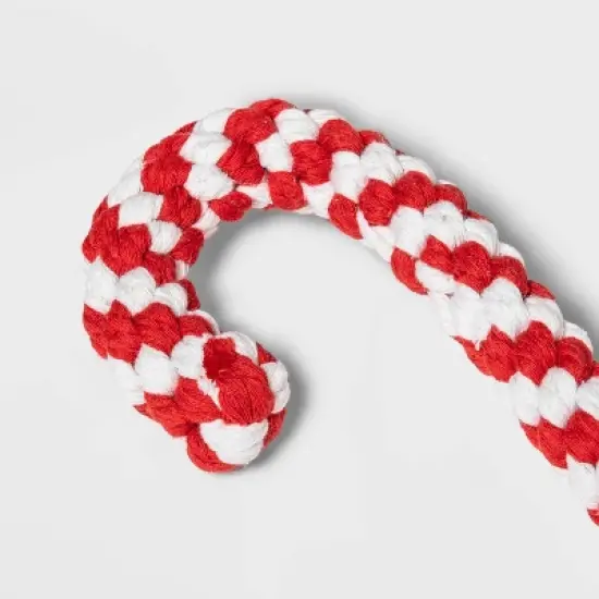 Candy Cane with Rope Dog Toy - Boots & Barkley&trade; image {2}